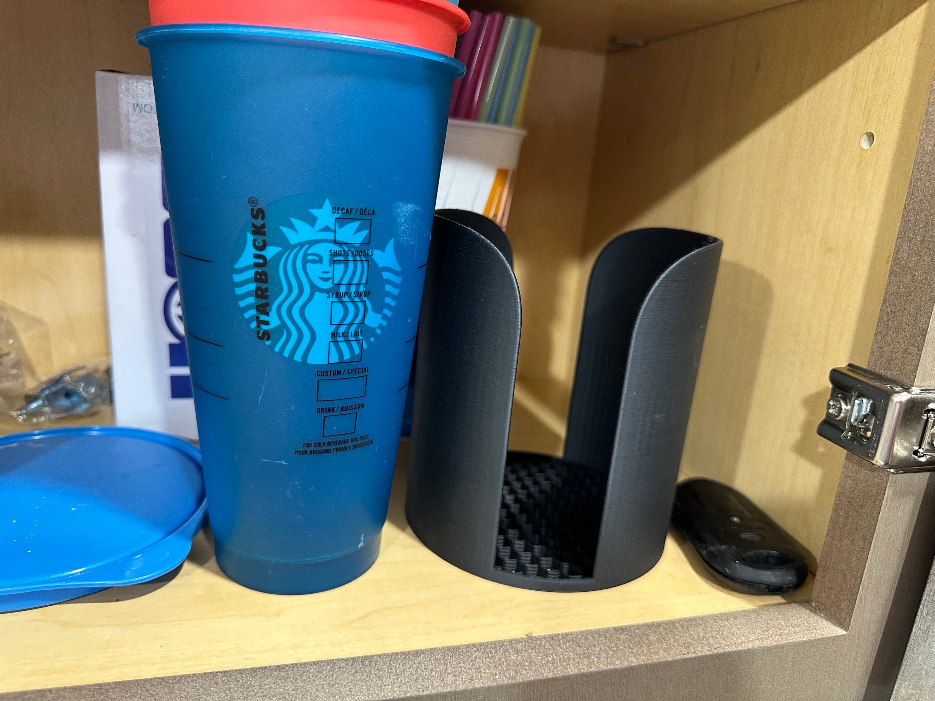 Starbucks To-Go Cup Lids Holder
