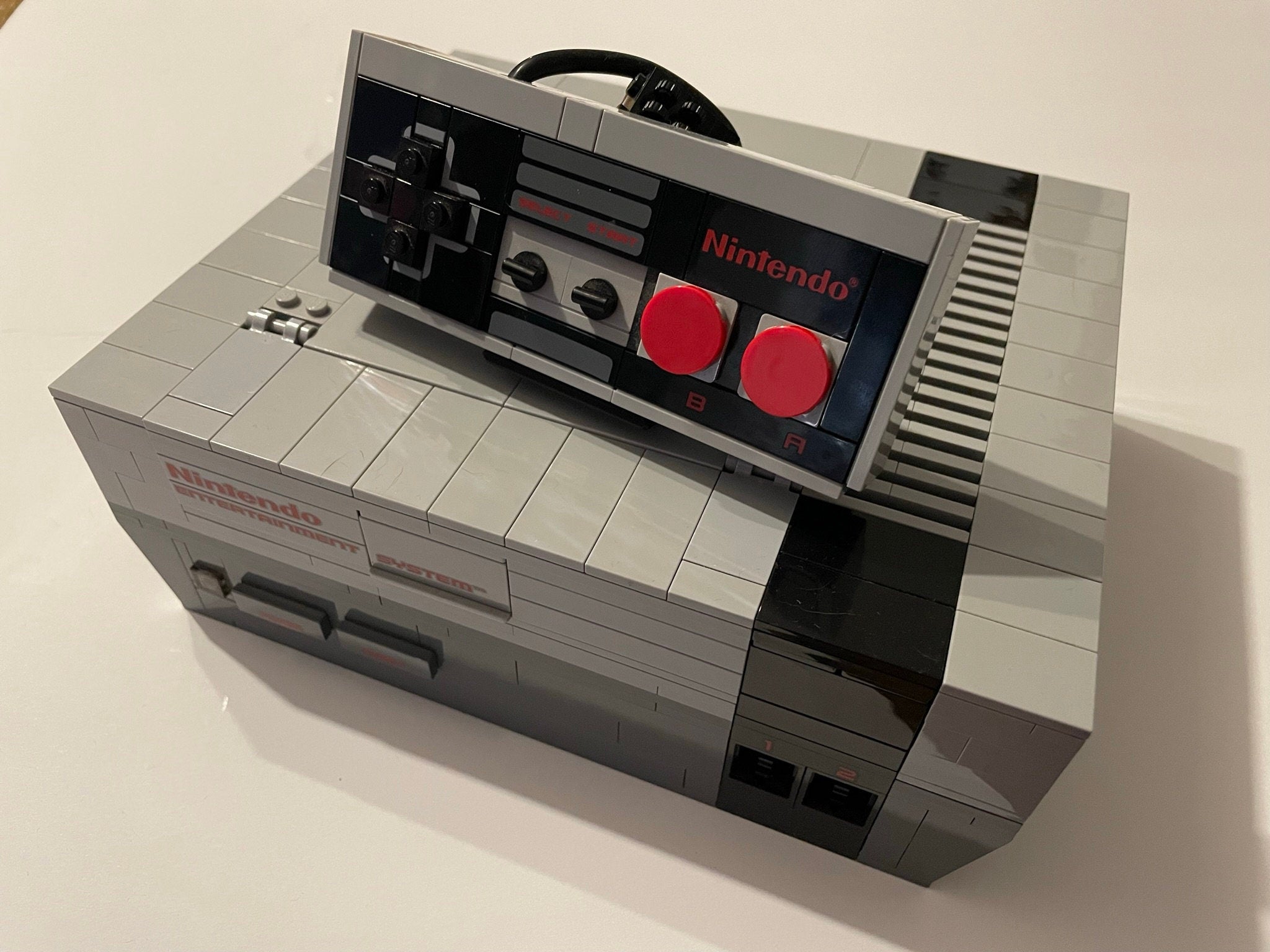 LEGO Nintendo Entertainment System Controller Stand