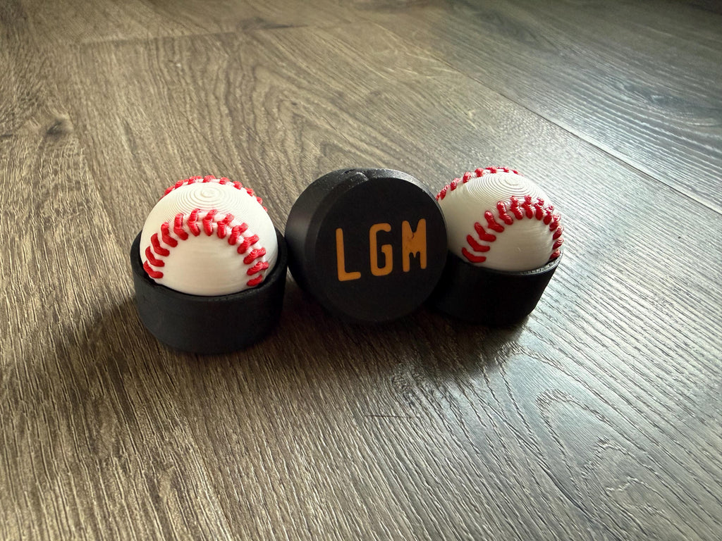 Baseball Fidget Clicker – Satisfying Click Toy for Mets Fans | 3D Printed LGM Desk Fidget