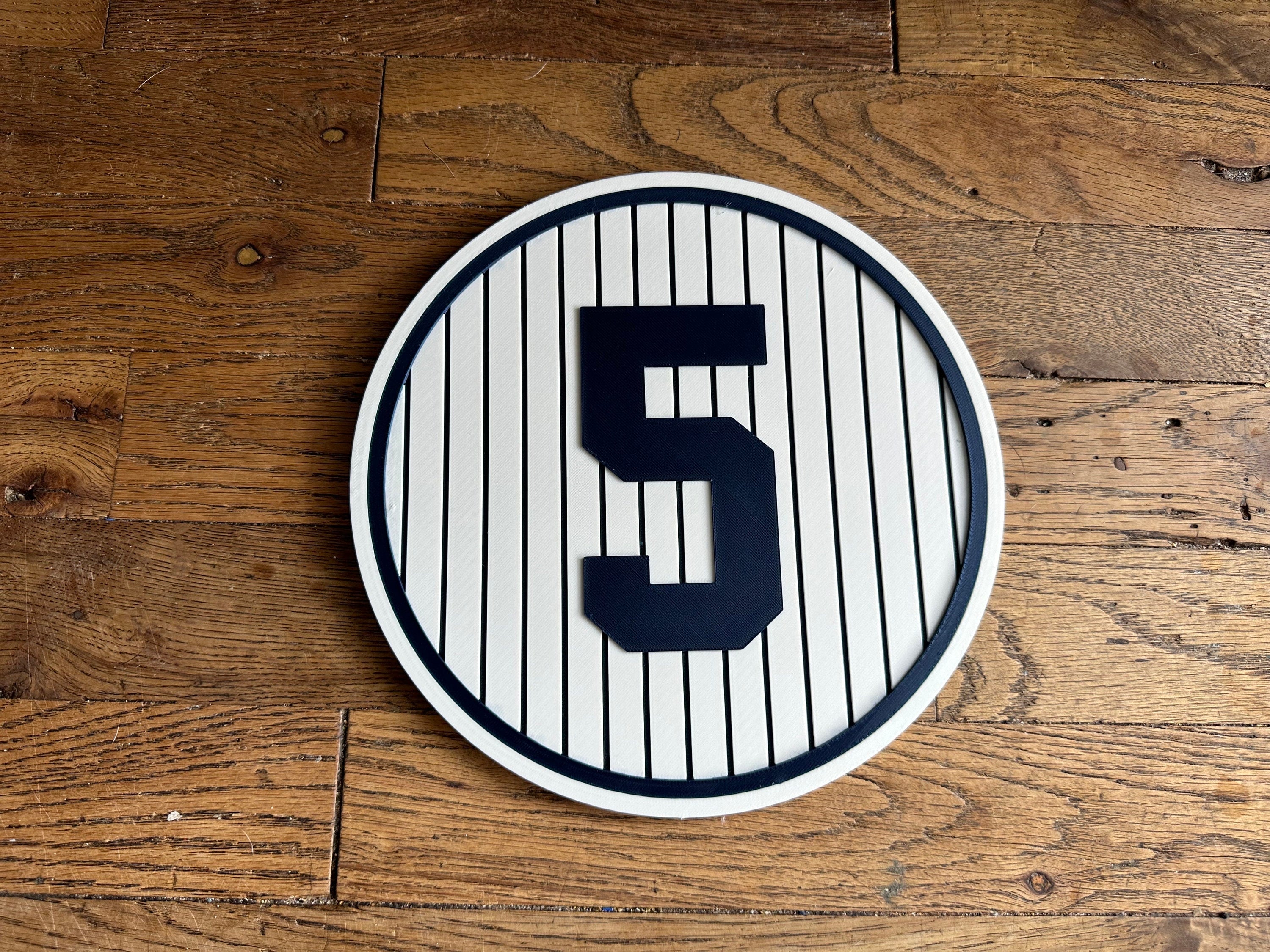 Retired New York Yankees Number Plaques - Mantle | Jeter | Ruth