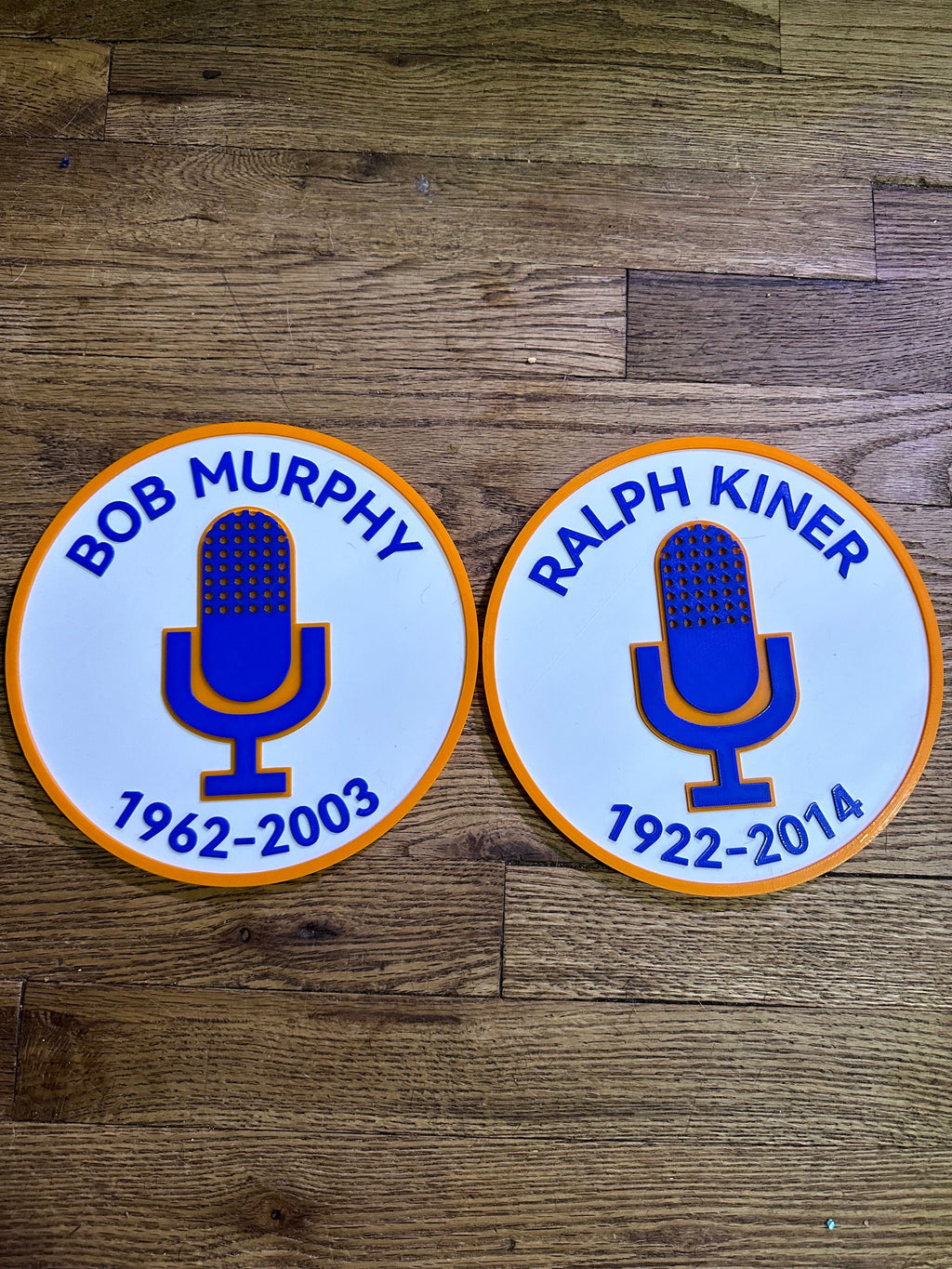 Mets Retired Number Wall Plaques Complete Set – 3D Printed Baseball Decor – Seaver, Piazza, Wright