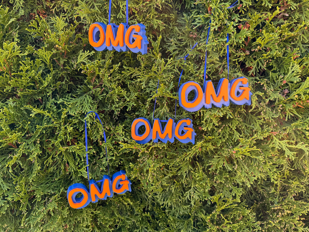 Mets OMG Ornament: 4-Inch 3D Printed Team Spirit Decor