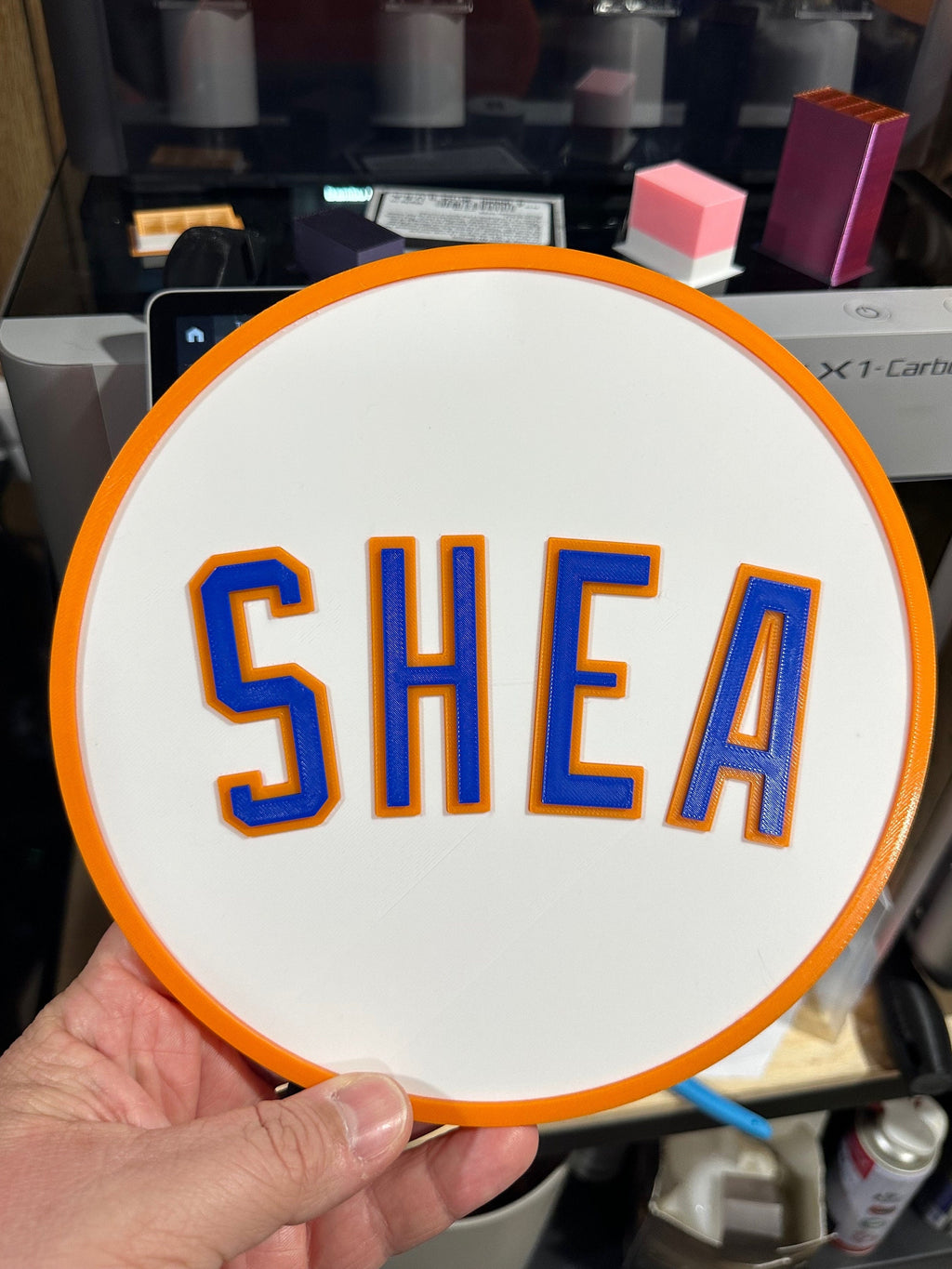 8.5" New York Mets Shea / #LFGM Placques