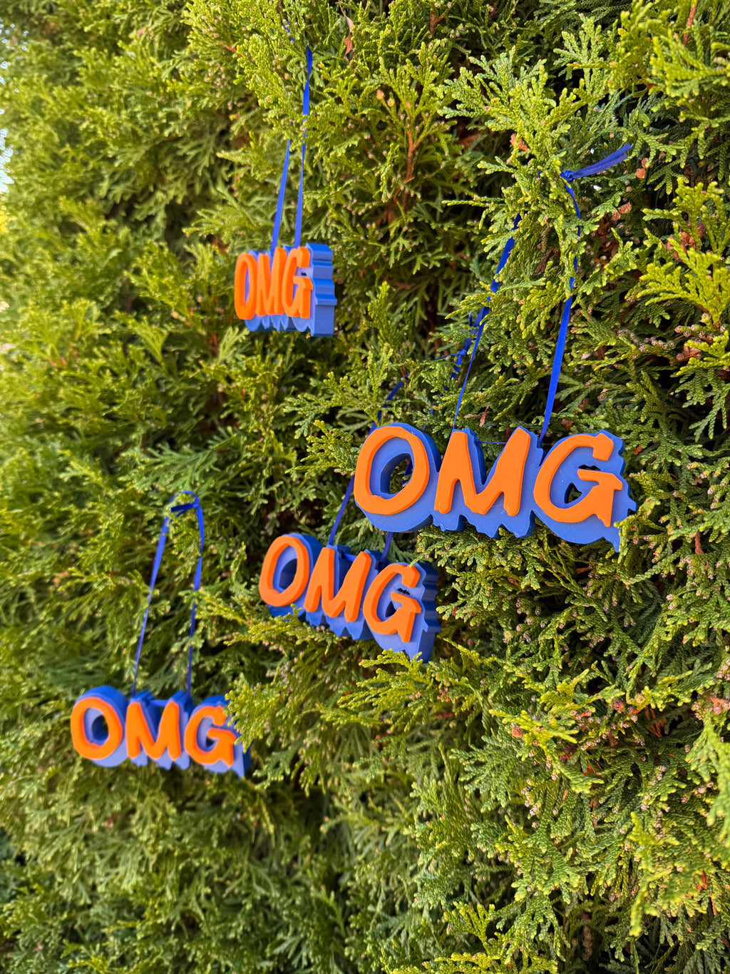 Mets OMG Ornament: 4-Inch 3D Printed Team Spirit Decor