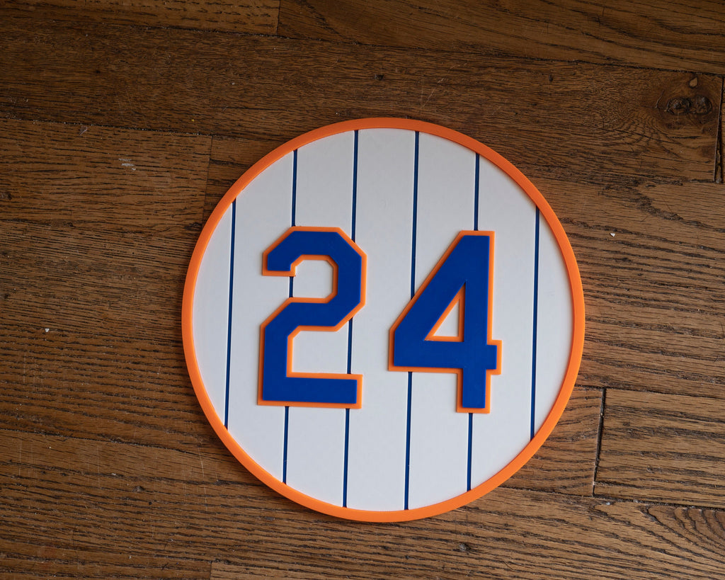 New York Mets Retired Numbers Signs - Includes Wright