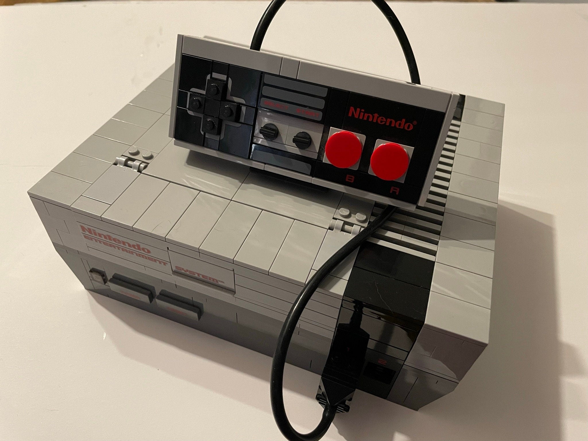 LEGO Nintendo Entertainment System Controller Stand