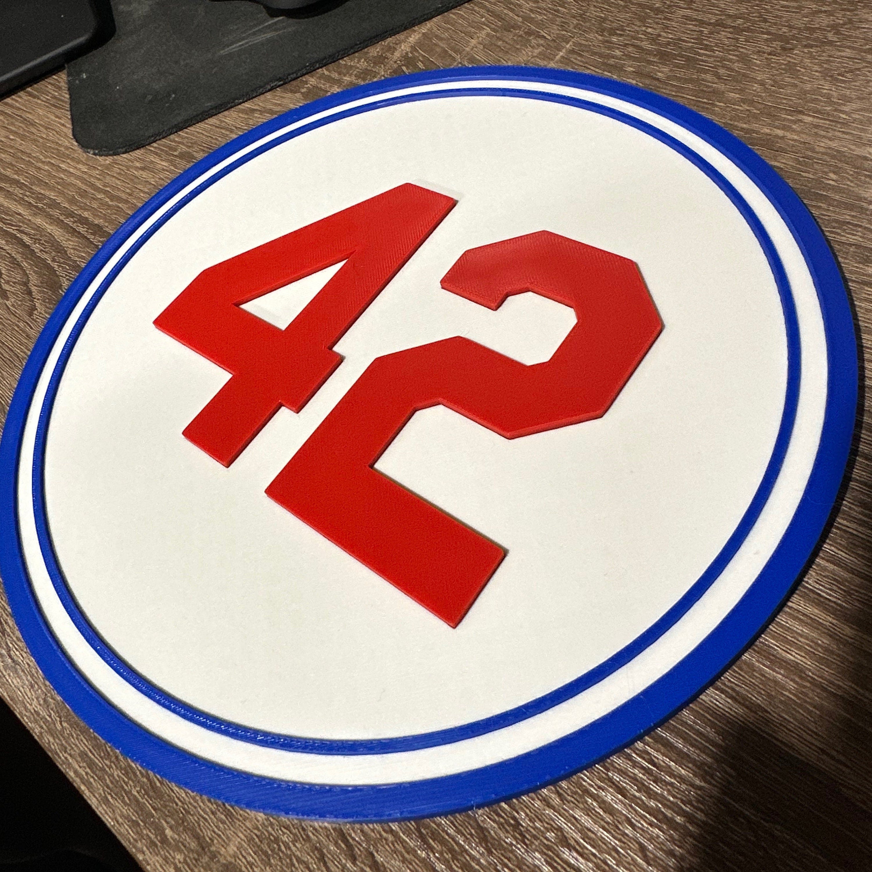 Mets Retired Number Wall Plaques Complete Set – 3D Printed Baseball Decor – Seaver, Piazza, Wright